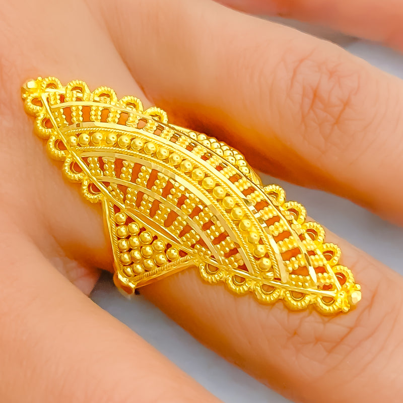 Buy quality Gold Long Ring Ladies in Ahmedabad