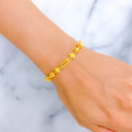 Elevated Intricate 22k Gold Bead Bracelet