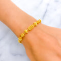 Elevated Intricate 22k Gold Bead Bracelet