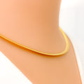 Unique Dual Color 18k Gold Reversible Necklace
