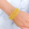 magnificent-reflective-21k-gold-bangle-bracelet