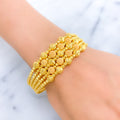 magnificent-reflective-21k-gold-bangle-bracelet