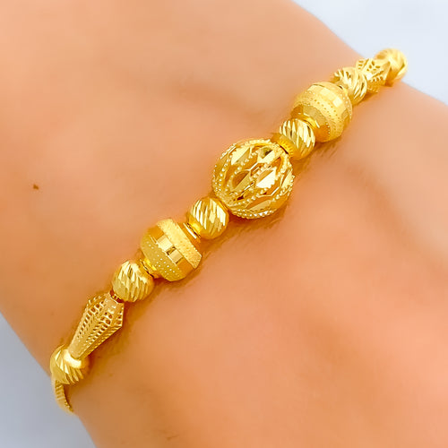 fancy-orb-ball-22k-gold-bracelet-8