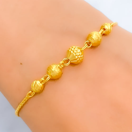 chic-trendy-22k-gold-orb-bolo-bracelet