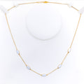 opulent-lovely-21k-gold-cz-necklace