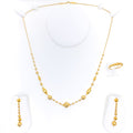 Bespoke Golden 4-Piece 21k Gold Necklace Set 