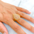 elevated-rose-gold-accented-22k-gold-ring