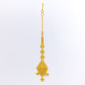 Lustrous Diamond-Shaped 22k Gold Tikka