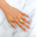 ritzy-shimmering-22k-gold-heart-ring
