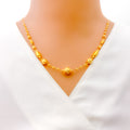 Bespoke Golden 4-Piece 21k Gold Necklace Set 