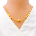 Bespoke Golden 4-Piece 21k Gold Necklace Set 