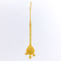 Beautiful Bead Lined 22k Gold Tikka 