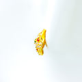 decorative-chic-22k-gold-cz-earrings