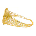 Lavish Ethereal 21K Gold Bangle Bracelet