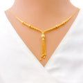 Eternal Radiant Drop 5-Piece 21k Gold Necklace Set 