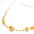 Bespoke Golden 4-Piece 21k Gold Necklace Set