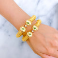 ethereal-multi-color-22k-gold-pipe-bangles