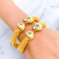 ethereal-multi-color-22k-gold-pipe-bangles