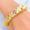 ethereal-multi-color-22k-gold-pipe-bangles