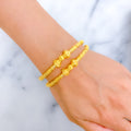 stylish-exquisite-22k-gold-pipe-bangles