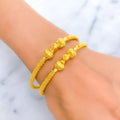 vibrant-etched-22k-gold-pipe-bangles