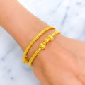 vibrant-etched-22k-gold-pipe-bangles