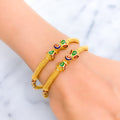 striking-meenakari-22k-gold-pipe-bangles