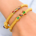 striking-meenakari-22k-gold-pipe-bangles