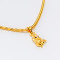 Chic 22k Gold Ganesh Pendant