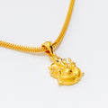 Iconic 22k Gold Ganesh Pendant