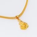 Upscale Mod 22k Gold Ganesh Pendant