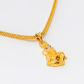 Majestic 22k Gold Ganesh Pendant