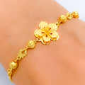 Exclusive Periwinkle 22k Gold Bracelet