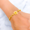 Exclusive Periwinkle 22k Gold Bracelet