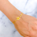 Lovely Lily 22k Gold Bracelet 