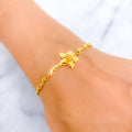 Lovely Lily 22k Gold Bracelet 