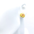 dazzling-colored-22k-gold-cz-earrings