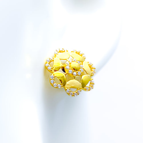 polished-sparkling-22k-gold-cz-earrings