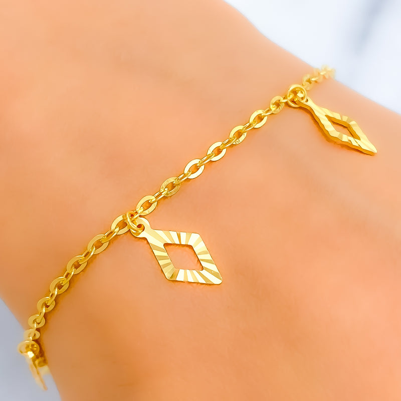 22k Gold Pandora Beads Bracelet | Pandora Charm Bracelet – NatusExStella
