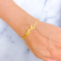 unique-floral-vine-22k-gold-bangle-bracelet