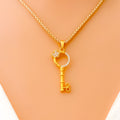 ethereal-lovely-22k-gold-cz-pendant