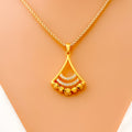 vibrant-lovely-22k-gold-cz-pendant