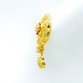 stunning-colorful-22k-gold-cz-earrings