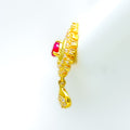 radiant-alluring-22k-gold-cz-earrings