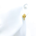 charming-polished-22k-gold-cz-earrings