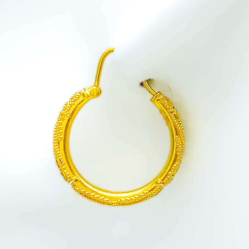 elegant-lovely-22k-gold-bali-earrings