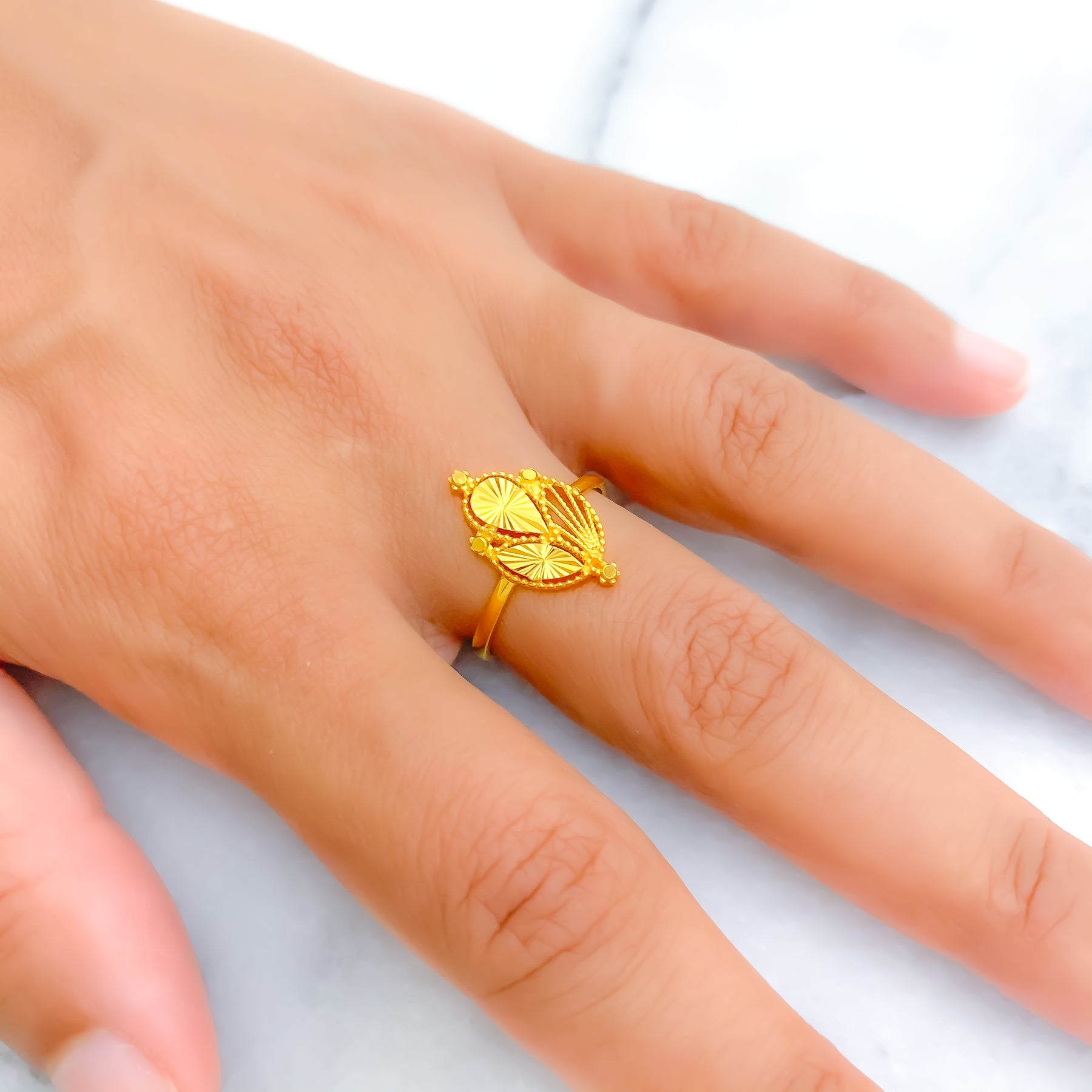 Buy Gold Rings for Men by Waama Jewels Online | Ajio.com