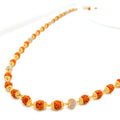 Elevated Luxurious 22k Gold Rudraksh Mala - 25"