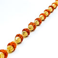 Iconic Lustrous 22k Gold Rudraksh Bracelet