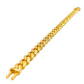 Iridescent 22K Gold Lightweight Men's Bracelet